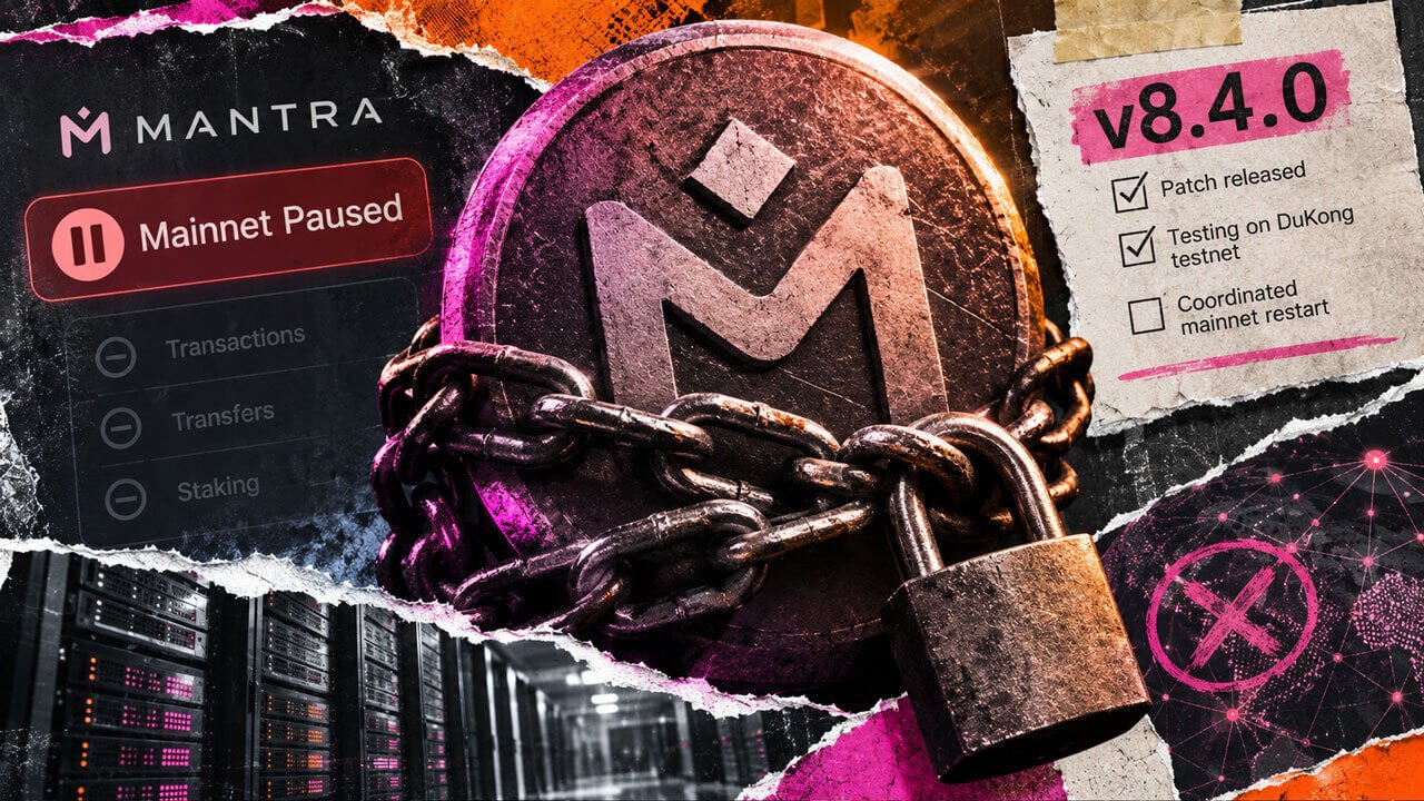 MANTRA Chain stays offline after exploit as Aug. 21 restart hinges on patch test