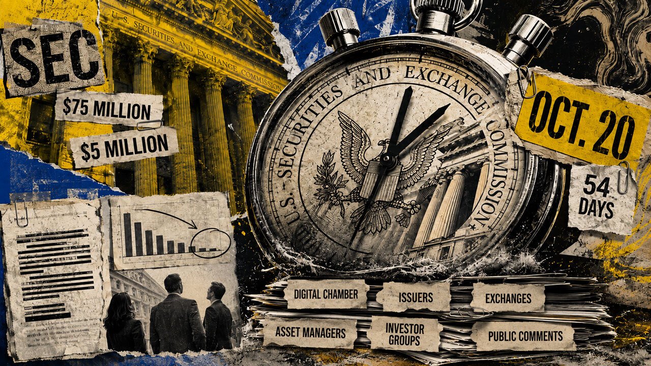 Crypto startups have 54 days left to shape the SEC’s proposed $75 million fundraising cap