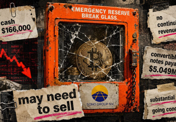 This public company quit solar for a $5 million Bitcoin bet, now it has just $166,000 in cash