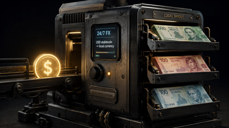 Stablecoin payments are going mainstream. What happens when the recipient needs local currency?
