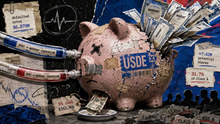 Nasdaq-listed crypto treasury avoids cash drain by pushing millions in defaulted SPAC debt onto future equity