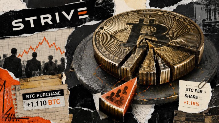 Strive bought 1,110 Bitcoin, but shareholders gained less than 2% real BTC yield