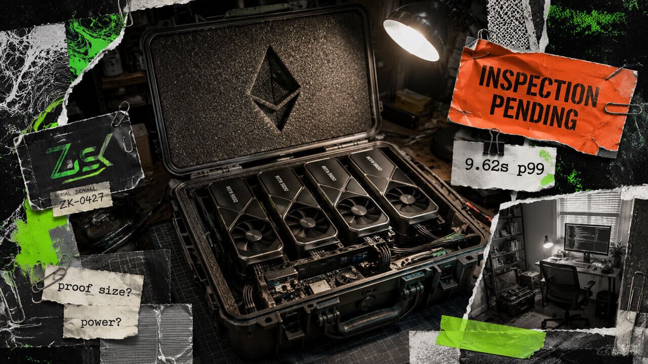 Ethereum’s 12-GPU proving problem just got a 4-GPU answer