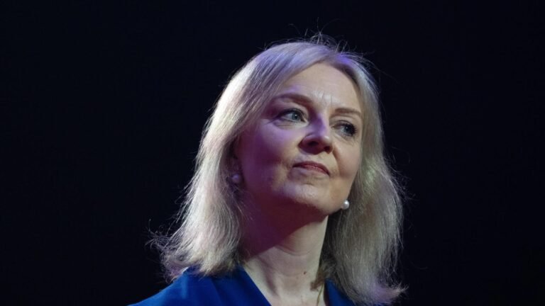 Former UK Prime Minister Liz Truss says bond rout could force emergency spending cuts