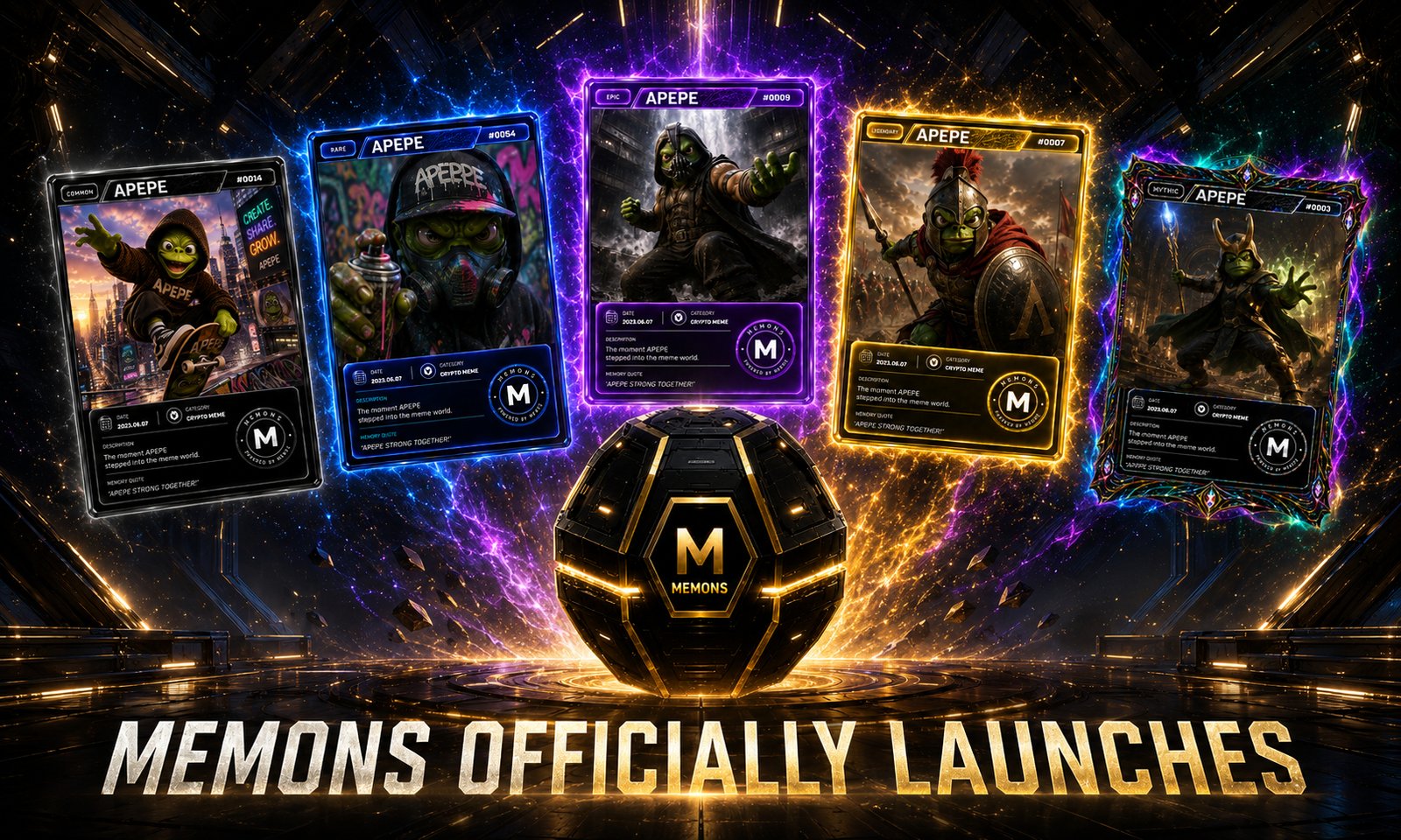Digital Collectibles Platform ‘MEMONS’ Officially Launches