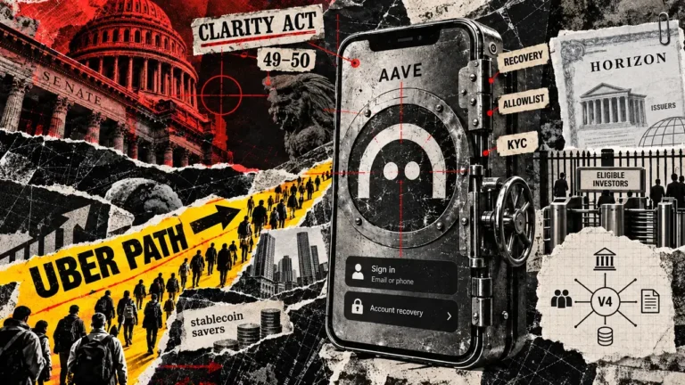 Stani’s Aave “Uber plan” could turn everyday crypto savers into Washington’s worst political nightmare