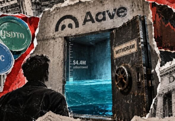 $55 million Aave stablecoin pool sees just $4.4 million available for withdrawals