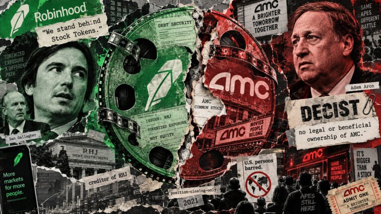 Robinhood rejects AMC CEO’s demand to halt AMC tokenized ‘meme stock’ which offers no shareholder rights