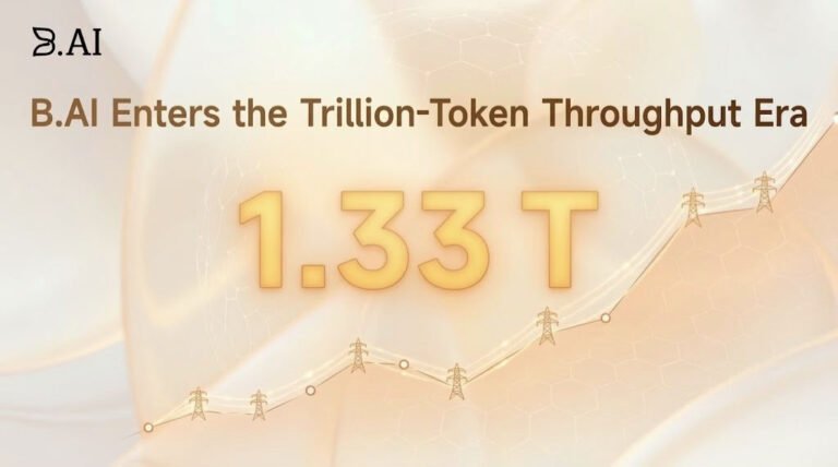 Cracking 1.33 Trillion Daily Tokens: B.AI Powers the “AI Grid” with Full-Stack Infrastructure to Fuel the Agentic Era