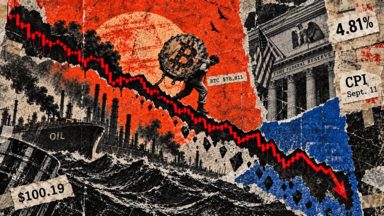 Bitcoin traders bet borrowed money on a rally as oil surges ahead of Friday’s inflation test