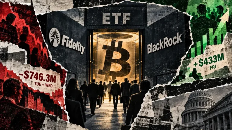 Fidelity surge brings in $310M BTC saving Bitcoin ETFs from a disastrous week