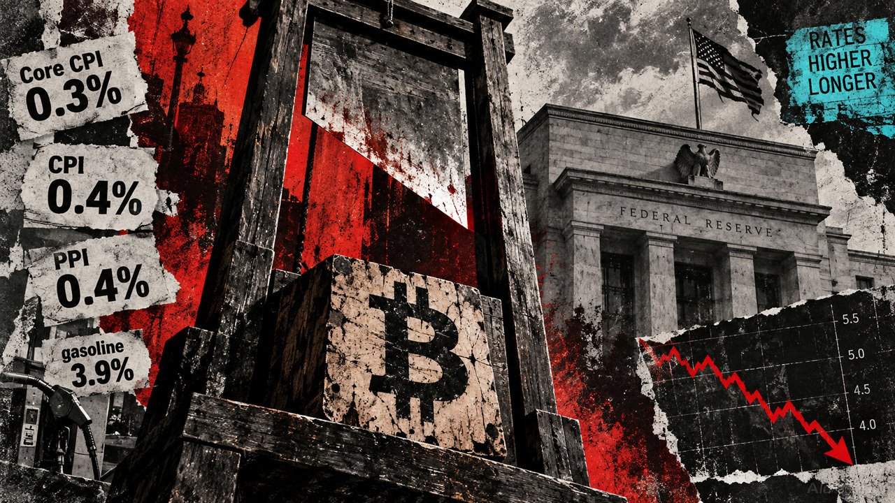 CPI and PPI climb, crushing hopes for cheap money and leaving Bitcoin traders with an expensive dilemma