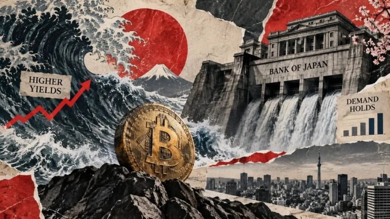 Why Japan’s 3.8% bond shock is quietly setting a trap for Bitcoin