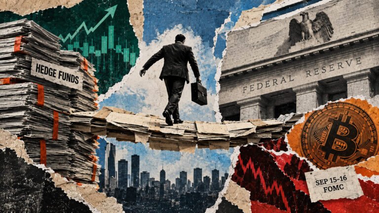 Fed data shows hedge funds added $400 billion before Bitcoin’s September rate test