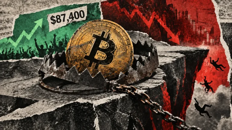 Bitcoin’s $87,000 rally just flipped from short squeeze to long risk