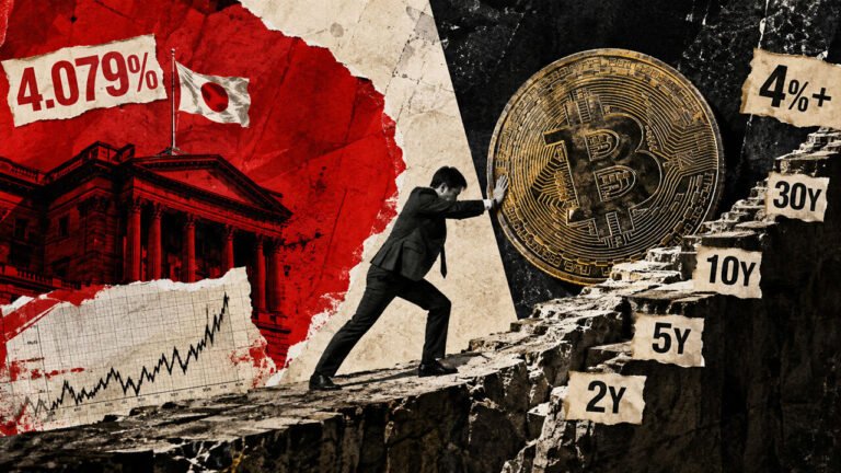 Japan’s 4% bond yield spike threatens the low-cost borrowing strategy behind corporate Bitcoin buying