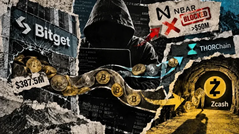 Bitget’s hackers turn to Zcash after $50 million laundering route gets blocked