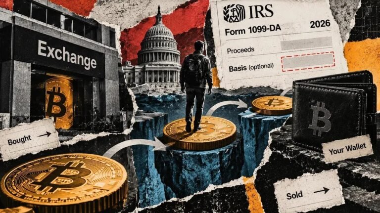 Bitcoin self-custody creates a massive cost-basis blind spot on your 2026 crypto tax forms