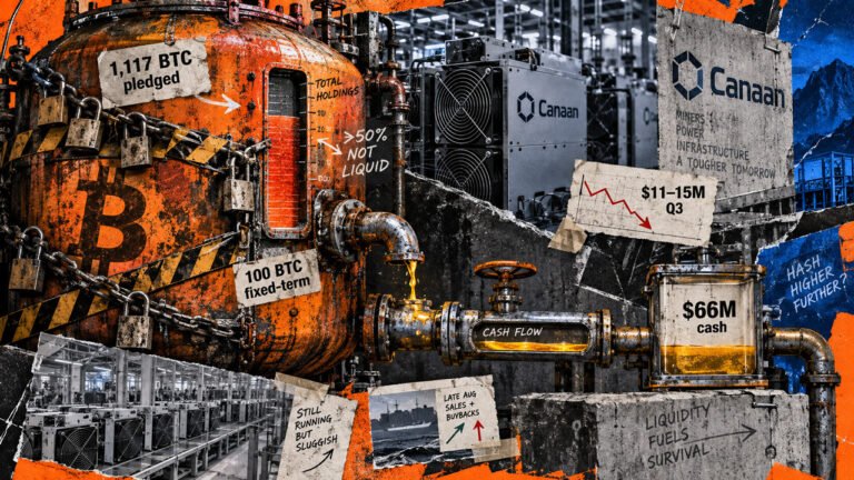 Bitcoin miner manufacturer Canaan sells crypto to buy back shares after $97 million loss