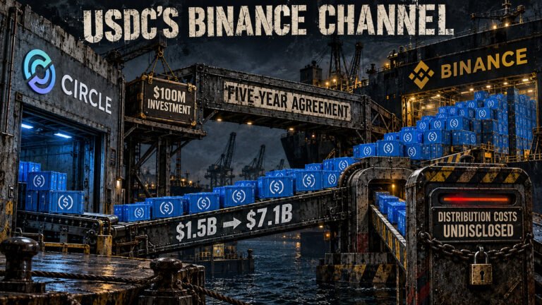 Circle pays millions for Binance distribution while its margins collapse