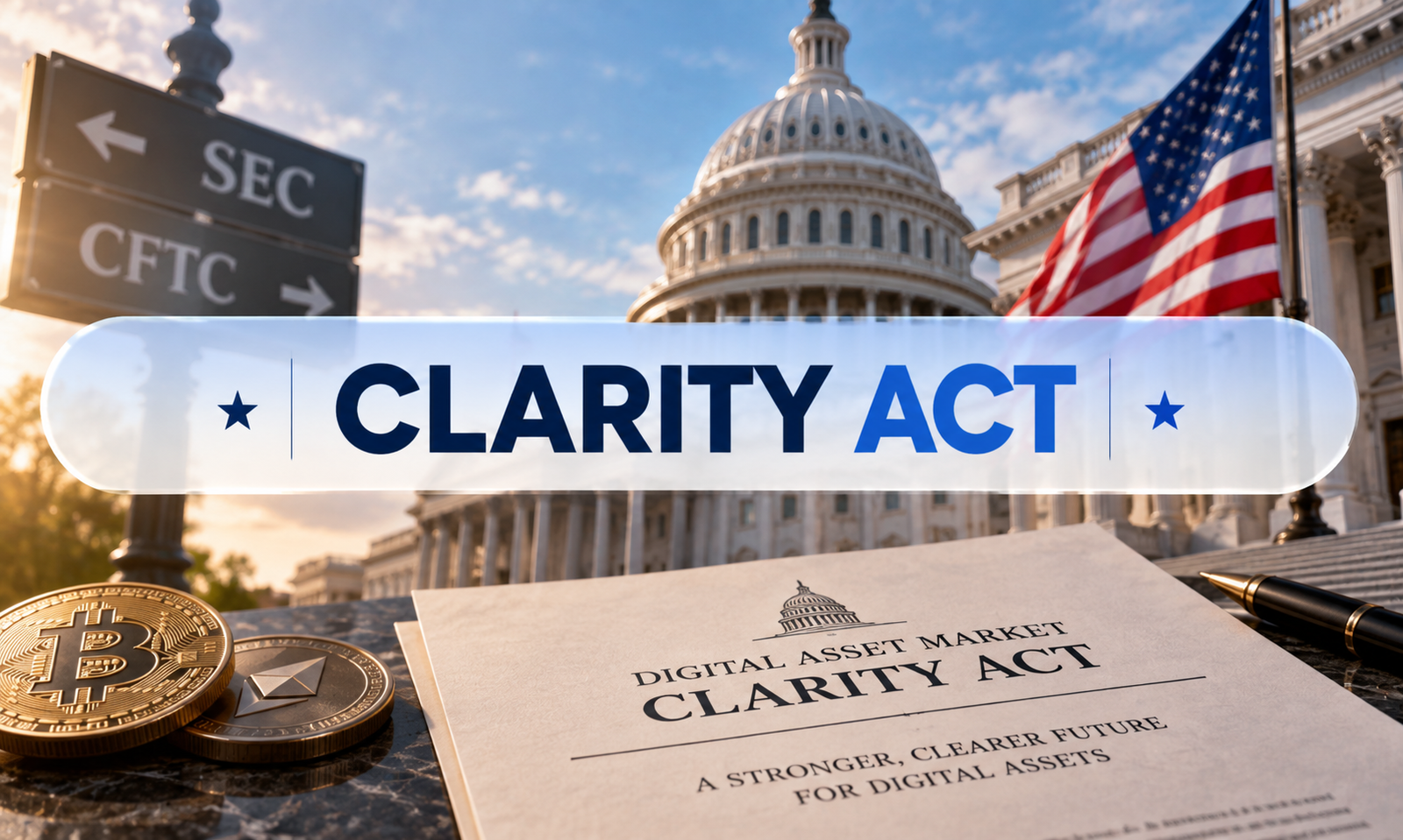 CLARITY Act Hits Final Stretch as Democrats Push Back Before Senate Vote