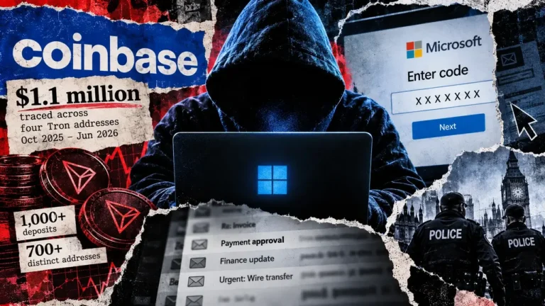 Coinbase traced $1.1 million crypto trail behind AI phishing service EvilTokens