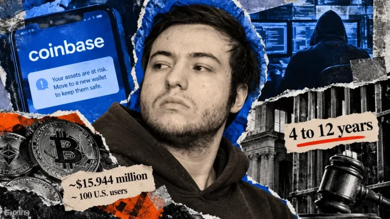 Man sentenced to 12 years for $16M Coinbase customer support scam