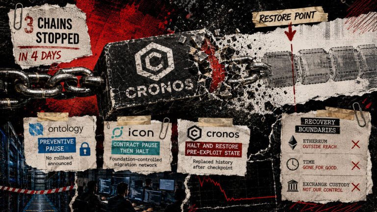 Stopping a blockchain doesn’t always recover stolen funds – What actually happened when 3 networks pulled the plug