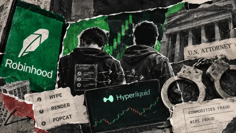 Robinhood engineers face up to 30 years over $50,000 alleged Hyperliquid profits