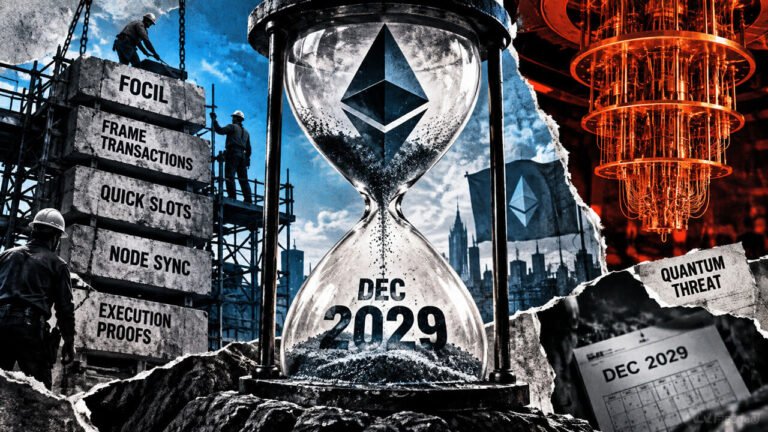 Ethereum’s 2029 quantum deadline is starting to reshape what gets built next