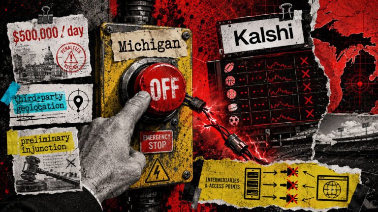 Kalshi faces $500,000 daily fines as Michigan forces sports event contracts offline