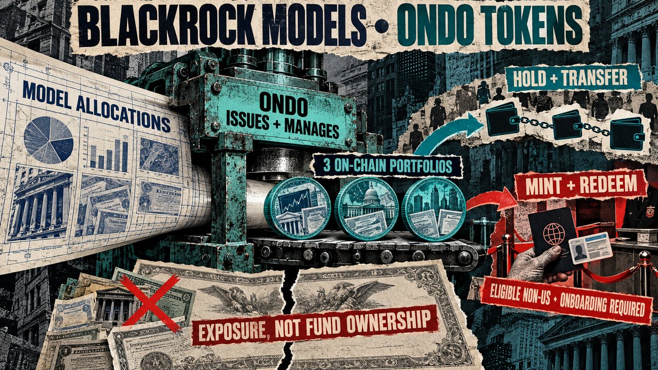 Ondo unlocks BlackRock portfolio strategies, but only non-US traders benefit