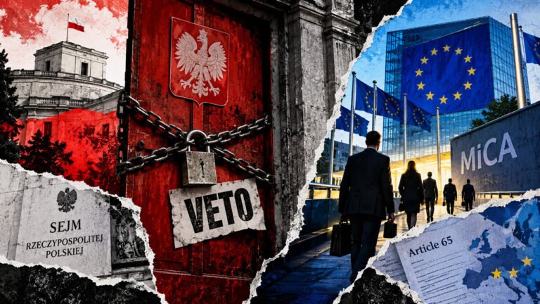 Poland’s crypto licensing deadlock is handing foreign EU firms an advantage