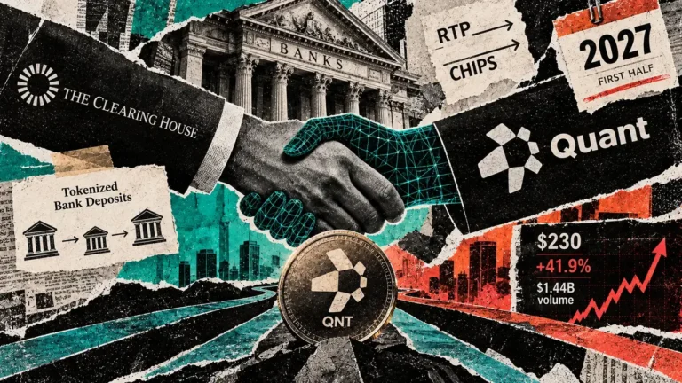US bank group taps Quant for tokenized deposits, but QNT’s role is left in doubt