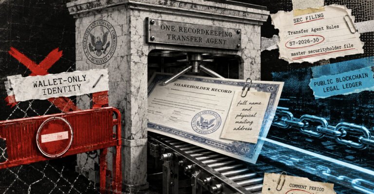 The SEC is rewriting 50-year-old Wall Street rules to let public blockchains decide who legally owns a stock
