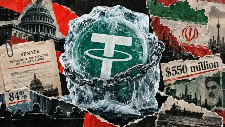 Tether claims $550 million in Iran freezes, but $35 million slipped past Senate