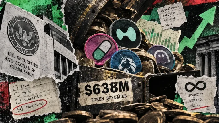 SEC clears regulatory hurdle as crypto token buybacks hit record $638 million