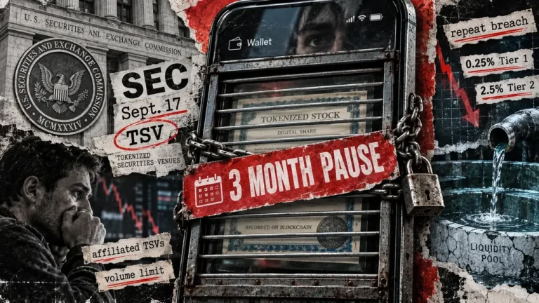 Why your tokenized stock could stop trading for three months