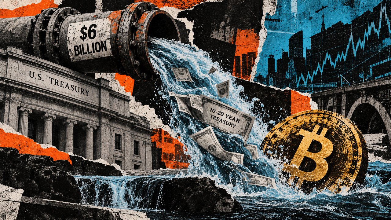 Treasury’s $6 billion bond intervention creates a stealth test for Bitcoin’s next move