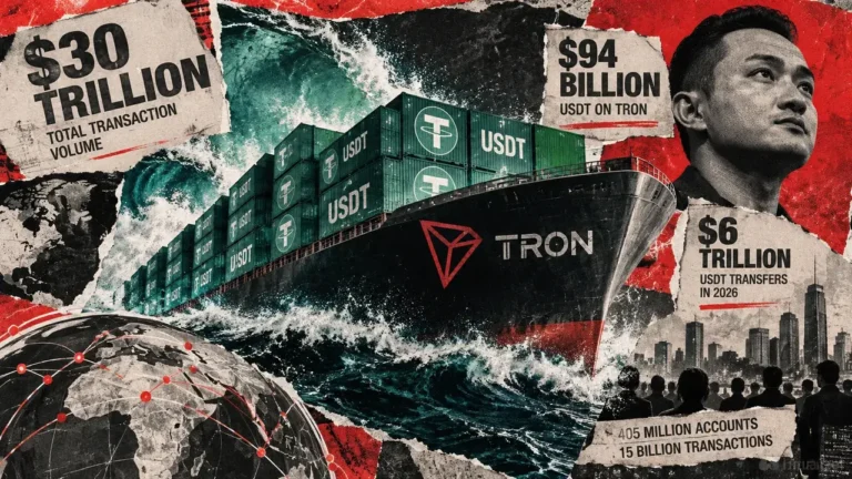 Why TRON’s $30 trillion lifetime volume could become a trap