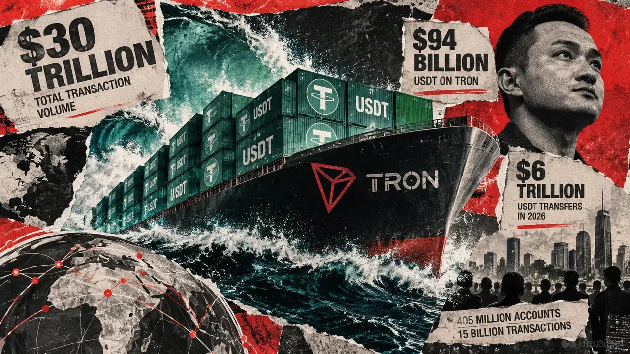 Why TRON’s $30 trillion lifetime volume could become a trap