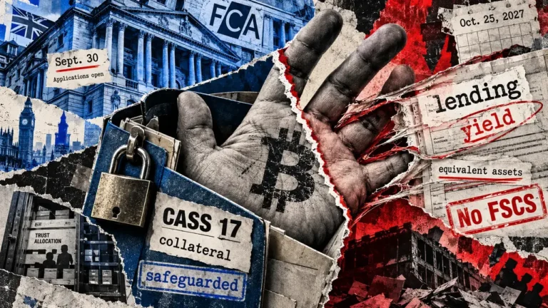 UK’s 2027 crypto rules let firms remove trust protection from Bitcoin lent for yield