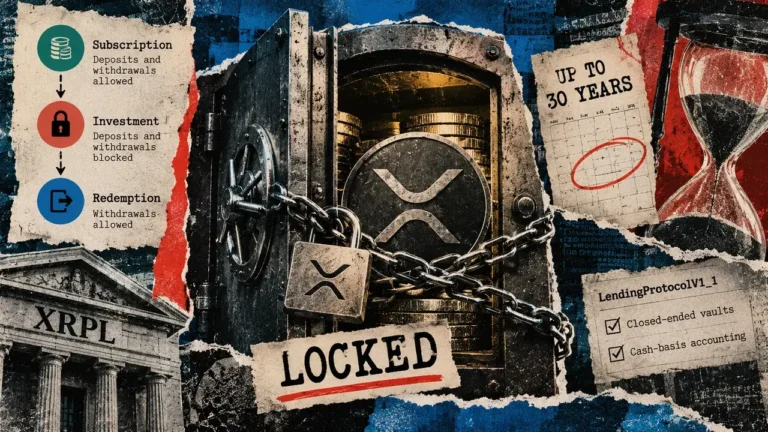 XRPL’s new lending tool could lock up your XRP from minutes to decades