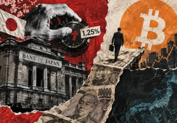 Bitcoin rallies after BOJ’s 1.25% hike, but the real yen-carry test starts next week