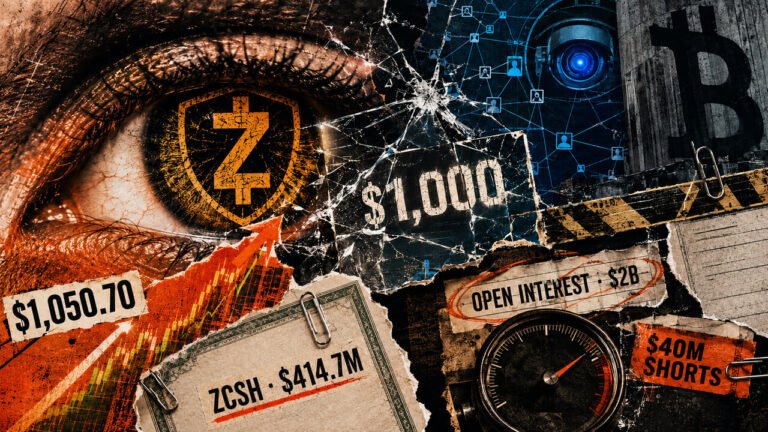 Zcash breaks $1,000 as its spot ETF crosses $400 million in assets