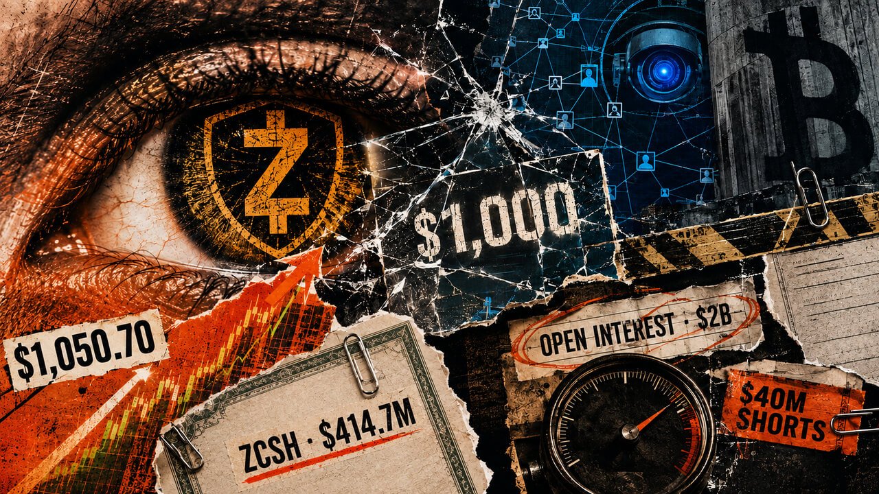 Zcash breaks $1,000 as its spot ETF crosses $400 million in assets