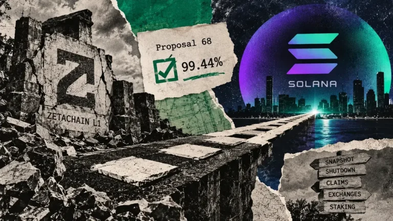 This blockchain just voted to shut itself down for a Solana-powered AI pivot
