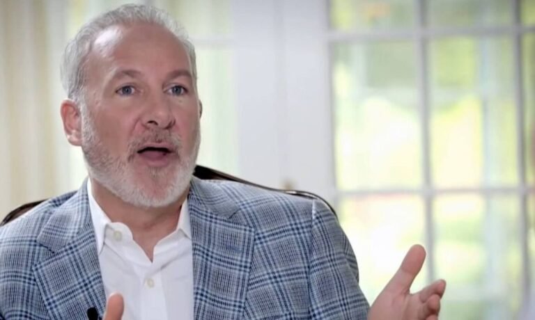 Peter Schiff Predicts Bitcoin Will Drop If Tech Stocks Pull Back