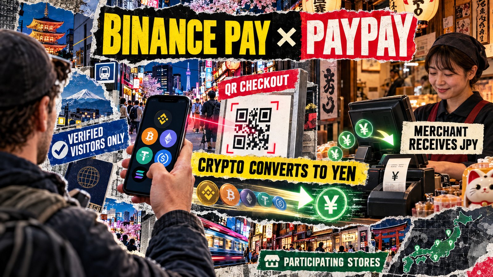 Japan’s biggest payment network opens its doors for crypto via Binance Pay