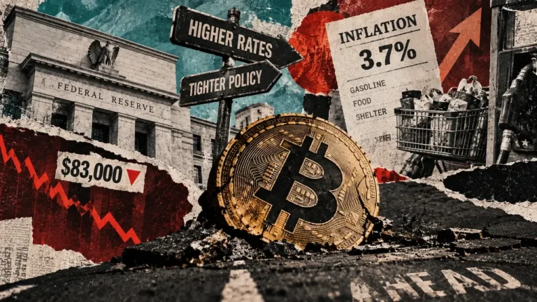 Bitcoin plunges to $81,300 support as Fed hike odds hit 55% amid $100 million crypto wipeout